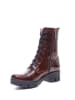 BOSCCOLO Leren boots donkerbruin