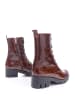 BOSCCOLO Leren boots donkerbruin