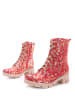 BOSCCOLO Leren boots rood/meerkleurig
