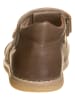 El Naturalista Leren enkelsandalen kaki