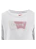 Levi's Kids 2-delige outfit wit/lichtroze
