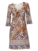 Heine Kleid in Beige/ Braun