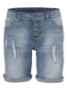 Heine Spijkershort blauw
