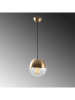 Opviq Hanglamp "Bastos" goudkleurig - Ø 20 cm