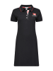 Canadian Peak Sukienka polo "Katcheak" w kolorze czarnym