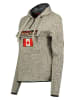 Canadian Peak Fleece hoodie "Upclasseak" grijs/beige