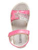 lamino Sandały w kolorze jasnoróżowym