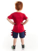 Denokids 2tlg. Outfit "Cool Dino" in Rot/ Dunkelblau
