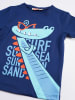 Denokids 2-delige outfit "Surfer Croc" blauw/donkerblauw
