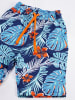 Denokids 2-delige outfit "Surfer Croc" blauw/donkerblauw