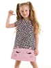 Denokids Jurk "Leopard" lichtroze/zwart