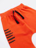 Denokids 2-delige outfit "Roar Tiger" grijs/oranje