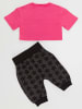 Denokids 2tlg. Outfit "R&R" in Pink/ Anthrazit