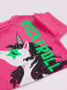 Denokids 2-delige outfit "R&R" roze/antraciet