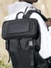 Lacoste Rugzak zwart - (B)30 x (H)45 x (D)14 cm