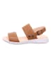 Legero Leren sandalen "Fantastic" camel