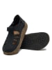 Comfortfusse Leren instappers zwart