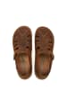 Comfortfusse Skórzane slippersy w kolorze jasnobrązowym
