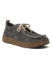 Comfortfusse Veterschoenen donkergrijs