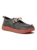 Comfortfusse Veterschoenen donkergrijs