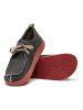 Comfortfusse Veterschoenen donkergrijs