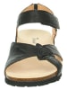 Think! Leren sandalen "Julia" zwart