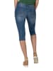 Timezone Caprispijkerbroek "Dashni" blauw