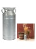 The Concept Factory Vase "Pot á lait" in Silber - (B)11 x (H)23 x (T)10 cm