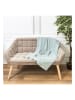THE HOME DECO FACTORY Plaid groen - (L)150 x (B)120 cm