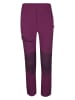 Trollkids Spodnie softshellowe "Lysefjord XT" w kolorze fioletowym