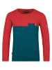 Trollkids Koszulka funkcyjna "Bergen" w kolorze morsko-czerwonym