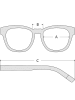 Swarovski Damen-Sonnenbrille in Grau/ Lila
