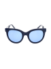 Swarovski Damskie okulary przeciwsłoneczne w kolorze granatowym
