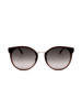 Swarovski Damskie okulary przeciwsłoneczne w kolorze złoto-brązowym