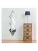 Ambiance Spiegel-wandsticker "Hexagons diamond"