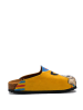 Calceo Clogs mosterdgeel/meerkleurig