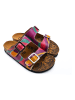 Calceo Slippers mintgroen/meerkleurig