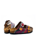 Calceo Slippers mintgroen/meerkleurig