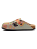 Calceo Clogs in Hellblau/ Bunt