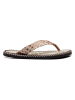 Calceo Zehentrenner in Beige/ Bunt