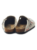Calceo Clogs wit/meerkleurig