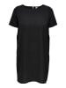 ONLY Carmakoma Kleid "Carlux" in Schwarz/ Creme