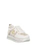 Patrizia Pepe Sneakers in Gold/ Weiß