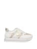 Patrizia Pepe Sneakers in Gold/ Weiß