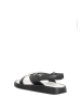 Patrizia Pepe Sandały w kolorze czarno-białym