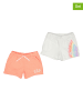 GAP 2-delige set: shorts wit/oranje