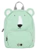 TRIXIE Plecak "Mr. Polar Bear" w kolorze zielonym - 23 x 31 x 10 cm