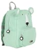 TRIXIE Plecak "Mr. Polar Bear" w kolorze zielonym - 23 x 31 x 10 cm