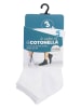 COTONELLA 6er-Set: Socken in Weiß