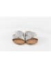 Sixth Sens Slippers zilverkleurig